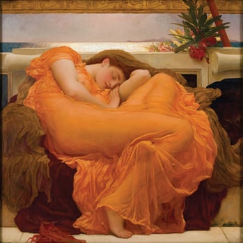 Fredrick Leighton. June flamboyante (v.1895)