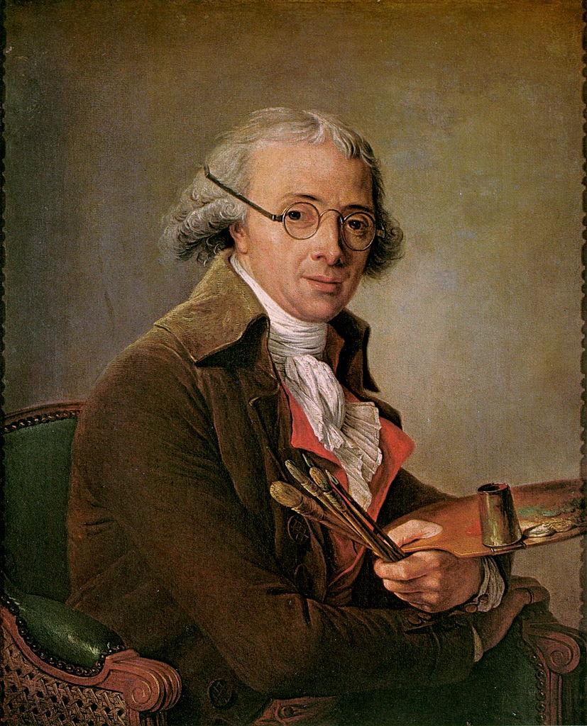 Agenda artistique... Adelaide-labille-guiard-portrait-de-francois-andre-vincent-1795