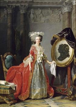 Adélaïde Labille-Guiard. Portrait de Madame Adélaïde (1787)