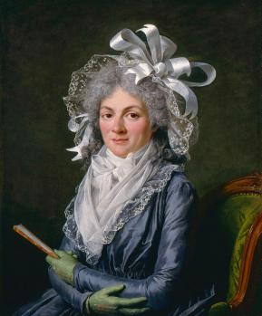 Adélaïde Labille-Guiard. Portrait de Madame de Genlis (1790)