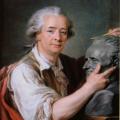 Adélaïde Labille-Guiard. Portrait de Pajou, sculpteur (1782)