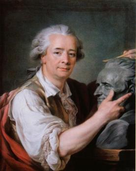 Adélaïde Labille-Guiard. Portrait de Pajou, sculpteur (1782)