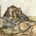 Albrecht Dürer. Vue du val d’Arco (1495)