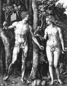 Albrecht Dürer. Adam et Eve (1504)