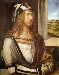 Albrecht Dürer. Autoportrait à 27 ans (1498)