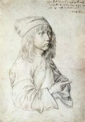 Albrecht Dürer. Autoportrait à 13 ans (1484)