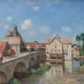 Alfred Sisley. Le pont de Moret (1893)