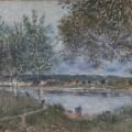 Alfred Sisley. Le sentier du vieux bac à By (1880)