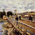 Alfred Sisley. Passerelle d'Argenteuil (1872)