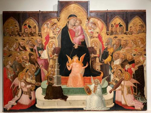 Ambrogio Lorenzetti. Maestà (1335-36)