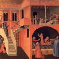 Ambrogio Lorenzetti. Scènes de la vie de saint Nicolas (v. 1332)