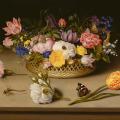 Ambrosius Bosschaert l’Ancien. Nature morte aux fleurs (1614)