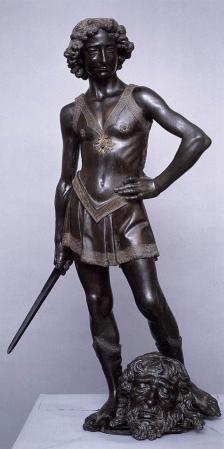 Andrea del Verrocchio. Le jeune David (1473-75)