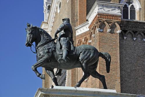 Andrea del Verrocchio. Statue du Colleone (1483-88)