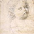 Andrea del Verrocchio. Tête d’un bébé (fin 15e siècle)