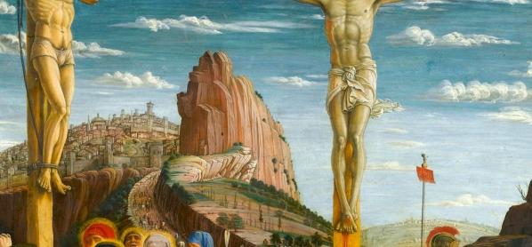 Andrea Mantegna. La Crucifixion, détail