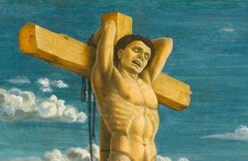 Andrea Mantegna. La Crucifixion, détail