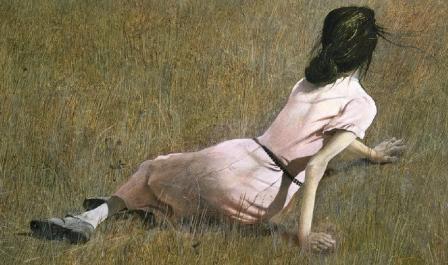 Andrew Wyeth. Le monde de Christina, détail