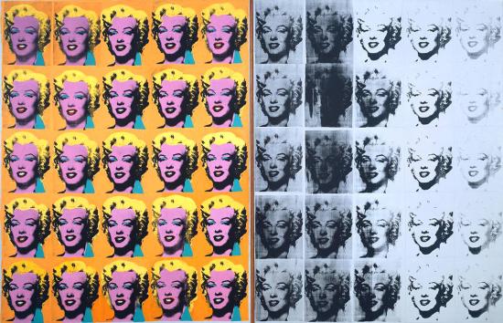 Andy Warhol. Diptyque Marilyn (1962)