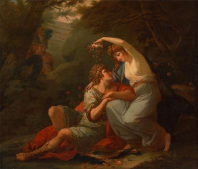 Angelica Kauffmann. Renaud et Armide (1771)