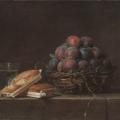 Anne Vallayer-Coster. Panier de prunes (1769)