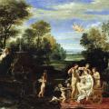 Annibal Carrache. Paysage avec la Toilette de Vénus (1605-1610)