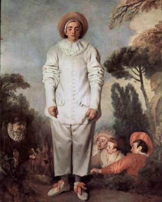 Antoine Watteau. Pierrot (1718-19)