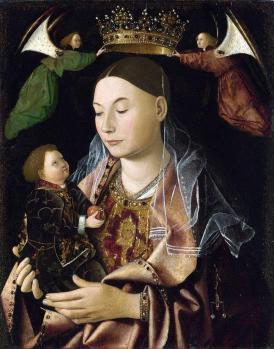 Antonello de Messine. Vierge à l’Enfant (1460-69)
