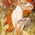 Mucha. Le Printemps (1896)