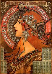 Mucha. Savonnerie de Bagnolet (1907)