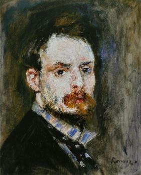 Auguste Renoir. Autoportrait (1875)