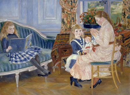 Auguste Renoir. L’après-midi des enfants à Wargemont (1884)