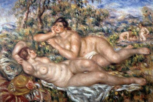 Auguste Renoir. Les Baigneuses (1918-19)
