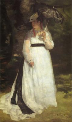 Auguste Renoir. Lise à l’ombrelle (1868)