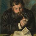 Auguste Renoir. Claude Monet, le liseur (1872)