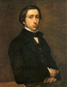 Edgar Degas. Autoportrait (1863)