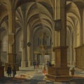 Bartholomeus van Bassen. Intérieur de Saint Cunerakerk, Rhenen (1638)