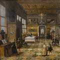 Bartholomeus van Bassen. Scène de fête (1605-1652)