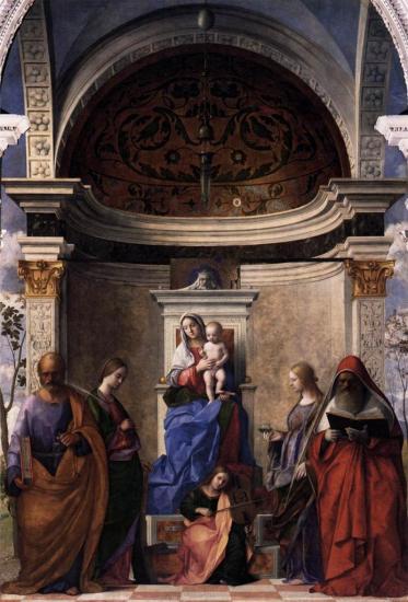 Bellini. Retable San Zaccaria (1505)