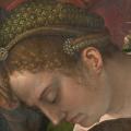 Bernard van Orley. Triptyque Haneton, panneau central, détail (1520-30)