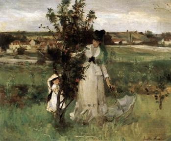 Berthe Morisot. Cache-cache (1873)