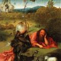 Bosch. Saint Jean-Baptiste dans le désert (1504-05)