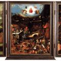Bosch. Triptyque du jugement dernier, ouvert (1504-08)