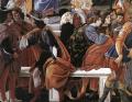 Botticelli. Fresques de la Sixtine. Les tentations du Christ, détail (1481-82)