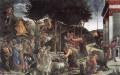 Botticelli. Fresques de la Sixtine. Scènes de la vie de Moïse (1481-82)