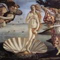 Botticelli. La Naissance de Vénus (v. 1485)