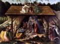 Botticelli. La nativité mystique, détail (v. 1500)