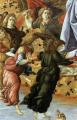 Botticelli. Le couronnement de la Vierge. Retable San Marco, détail (1490-92)