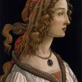 Sandro Botticelli. Portrait de jeune femme (1480-85)