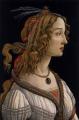 Botticelli. Portrait d'une jeune femme (1480-85)